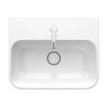 Duravit Happy D.2 Plus Umývadlo na dosku, 50x40 cm, s prepadom, s otvorom na batériu, WonderGliss, biela 23605000001