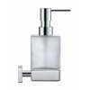 Duravit Karree Dávkovač mydla s držiakom, chróm/mliečne sklo 0099541000