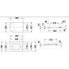 Duravit Happy D.2 WC doska, SoftClose, biela 0064690099