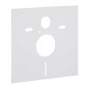 Geberit Kombifix Modul na závesné WC s tlačidlom Sigma30, biela/lesklý chróm + Villeroy Boch - WC a doska, DirectFlush, SoftClose, CeramicPlus 110.302.00.5 NI5