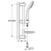 Grohe Euphoria Sprchová súprava Mono, chróm 27266001-GR