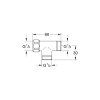 Grohe  T-kus, chróm 28874000-GR