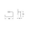 Grohe Essentials Cube Držiak na uterák, chróm 40510001-GR