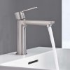Grohe Lineare Umývadlová batéria s výpustom Push-Open, supersteel 23106DC1-GR