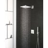 Grohe Rainshower SmartActive Cube Hlavová sprcha 310, sprchové rameno 43 cm, 2 prúdy, mesačná biela 26479LS0-GR
