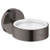 Grohe Essentials Držiak pohára/mydlovničky, tmavý grafit 40369A01-GR