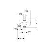 Grohe  Prepínač, chróm 29736000-GR