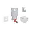 Grohe Uniset Súprava predstenovej inštalácie, klozetu a dosky Ideal Standard, tlačidla Skate Cosmopolitan, Aquablade, SoftClose, chróm 38643SET-KU-GR