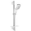 Grohe Rainshower SmartActive Cube Súprava sprchovej hlavice 130 6,8 l/min, 3 prúdy, tyče 60 cm a hadice, chróm 26585000-GR