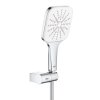Grohe Rainshower SmartActive Cube Súprava sprchovej hlavice 130 9,5 l/min, 3 prúdy, držiaku a hadice, mesačná biela 26588LS0-GR