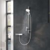 Grohe Rainshower SmartActive Súprava sprchovej hlavice 150 9,5 l/min, 3 prúdy, tyče 90 cm a hadice, mesačná biela 26594LS0-GR