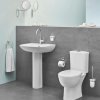 Grohe Bau Ceramic WC kombi set s nádržkou a WC doskou SoftClose, Rimless, alpská biela 39496000-GR
