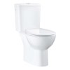 Grohe Bau Ceramic WC kombi set s nádržkou a WC doskou SoftClose, Rimless, alpská biela 39496000-GR