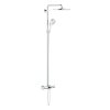 Grohe Rainshower SmartActive Sprchový set 310 s vaňovým termostatom na stenu, 9,5 l/min, 3 prúdy, chróm 26657000-GR