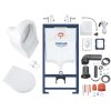 Grohe Solido Set predstenovej inštalácie, klozetu a dosky, SoftClose, tlačidlo Skate Air, chróm 39192000-GR