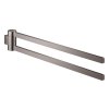Grohe Selection Dvojitý držiak na uteráky, otočný, Hard Graphite 41063A00-GR