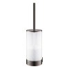 Grohe Selection WC kefa nástenná s držiakom, sklo/Hard Graphite 41076A00-GR