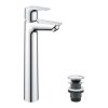 Grohe Start Edge Umývadlová batéria s výpustom Push-Open, chróm 23777001-GR