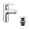 Grohe Start Edge Umývadlová batéria s výpustom Push-Open, chróm 23898001-GR