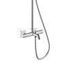 Hansgrohe Vernis Shape Sprchový set Showerpipe 230 s vaňovým termostatom, EcoSmart, chróm 26098000-HG