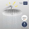 Grohe Vitalio Joy Hlavová sprcha, priemer 26 cm, 3 prúdy, chróm 26462000-GR