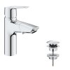 Grohe QuickFix Start Umývadlová batéria s výsuvnou koncovkou a výpustom Push-Open, chróm 24205003-GR