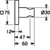 Hansa  Držiak sprchy, chróm 44440100