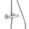 Hansgrohe Croma 220 Sprchový set Showerpipe s termostatom, 22 cm, 4 prúdy, chróm 27185000-HG