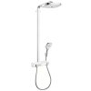Hansgrohe Raindance Select E Sprchový set Showerpipe 300 s termostatom ShowerTablet Select, 3 prúdy, biela/chróm 27127400-HG