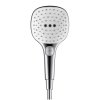 Hansgrohe Raindance Select E Ručná sprcha 120 3jet, biela/chróm 26520400-HG