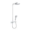 Hansgrohe Raindance Select E Sprchový set s termostatom ShowerTablet, 30 cm, 2 prúdy, chróm 27126000-HG
