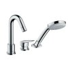 Hansgrohe Logis Batéria na okraj vane, 3-otvorová inštalácia, chróm 71310000-HG
