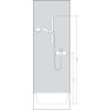 Hansgrohe Raindance Select E Sprchový set 120 s termostatom Ecostat Select, 3 prúdy, biela/chróm 27038400-HG
