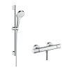 Hansgrohe Croma Select S Sprchový set Vario s termostatom, 3 prúdy, sprchová tyč 65 cm, biela/chróm 27013400-HG