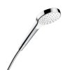 Hansgrohe Croma Select S Ručná sprcha 110, EcoSmart 7 l/min, biela/chróm 26806400-HG