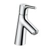 Hansgrohe Talis S Páková umývadlová batéria 80 s odtokovou súpravou Push-Open, chróm 72011000-HG
