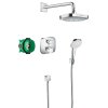 Hansgrohe Croma Select E Sprchový set 180 s termostatom Ecostat E, 2 prúdy, chróm 27294000-HG