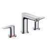 Hansgrohe Talis E Umývadlová batéria s výpusťou, 3-otvorová inštalácia, chróm 71733000-HG