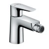 Hansgrohe Talis E Páková bidetová batéria s odtokovou súpravou push-open, chróm 71721000-HG