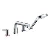 Hansgrohe Talis S Batéria na okraj vane, 4-otvorová inštalácia, chróm 72419000-HG