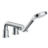 Hansgrohe Talis S Batéria na okraj vane, 3-otvorová inštalácia, chróm 72417000-HG