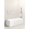 Hansgrohe Crometta Set sprchovej hlavice, 2 prúdy, mydlovničky, tyče a hadice, biela/chróm 26553400-HG