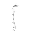 Hansgrohe Crometta Sprchová súprava E 240 Showerpipe na renovácie, EcoSmart 9 l/min, chróm 27289000-HG
