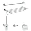 Hansgrohe Logis Universal Súprava doplnkov do kúpeľne, chróm 41728000-HG