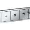 Hansgrohe RainSelect Batéria pod omietku na 3 spotrebiče, chróm 15381000-HG