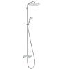 Hansgrohe Croma Sprchový set s vaňovým termostatom, 28x17 cm, 3 prúdy, chróm 27687000-HG