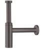 Hansgrohe Sifóny Designový sifón Flowstar S, kefovaný čierny chróm 52105340-HG