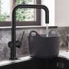 Hansgrohe M54 Drezová batéria Talis, matná čierna 72806670-HG