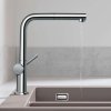 Hansgrohe M54 Drezová batéria Talis s výsuvnou koncovkou, sBox, chróm 72809000-HG