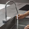 Hansgrohe M81 Drezová batéria Aquno Select s výsuvnou koncovkou a plochým sprchovým prúdom, chróm 73837000-HG